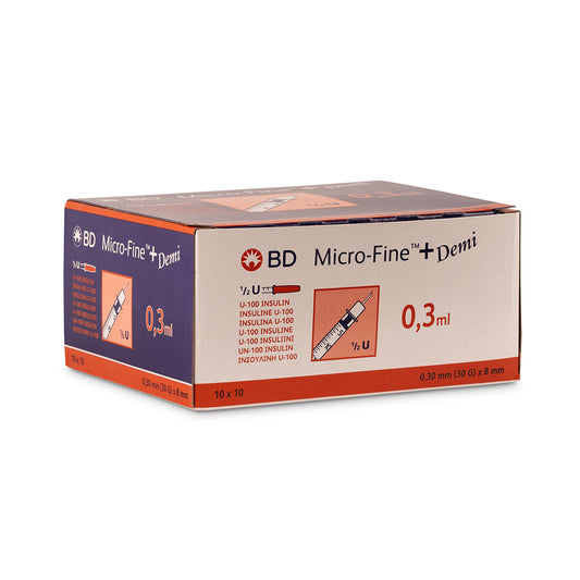 BD Micro-Fine+ Penkanyle 0,3ml 30G